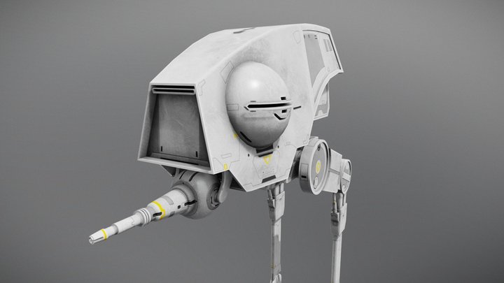 Star Wars Rebels: AT-DP 3D Model