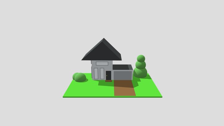 Dom Na Modelowanie 2 3D Model
