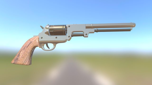 Revolver 3D Model