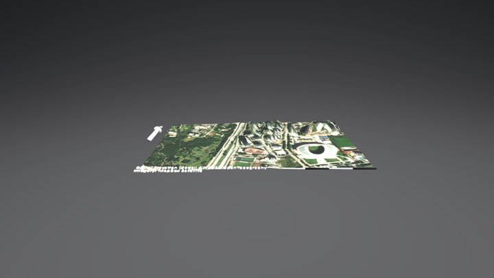 Antalya stadium and meltem 3D Model