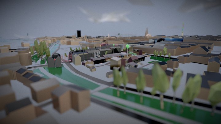 KREATIVACHSE  3D map 3D Model