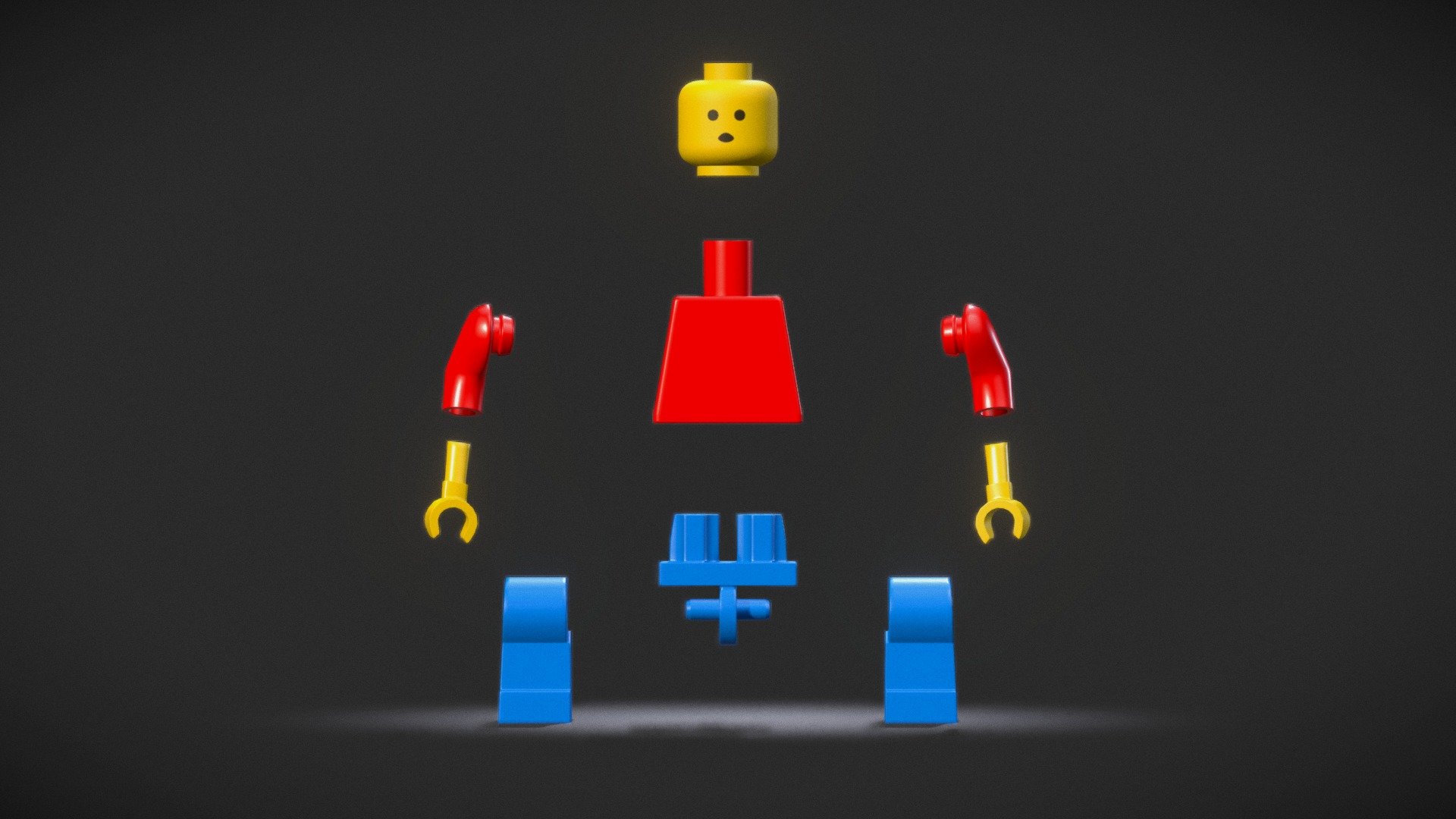 LEGO Minifigure (Animated)
