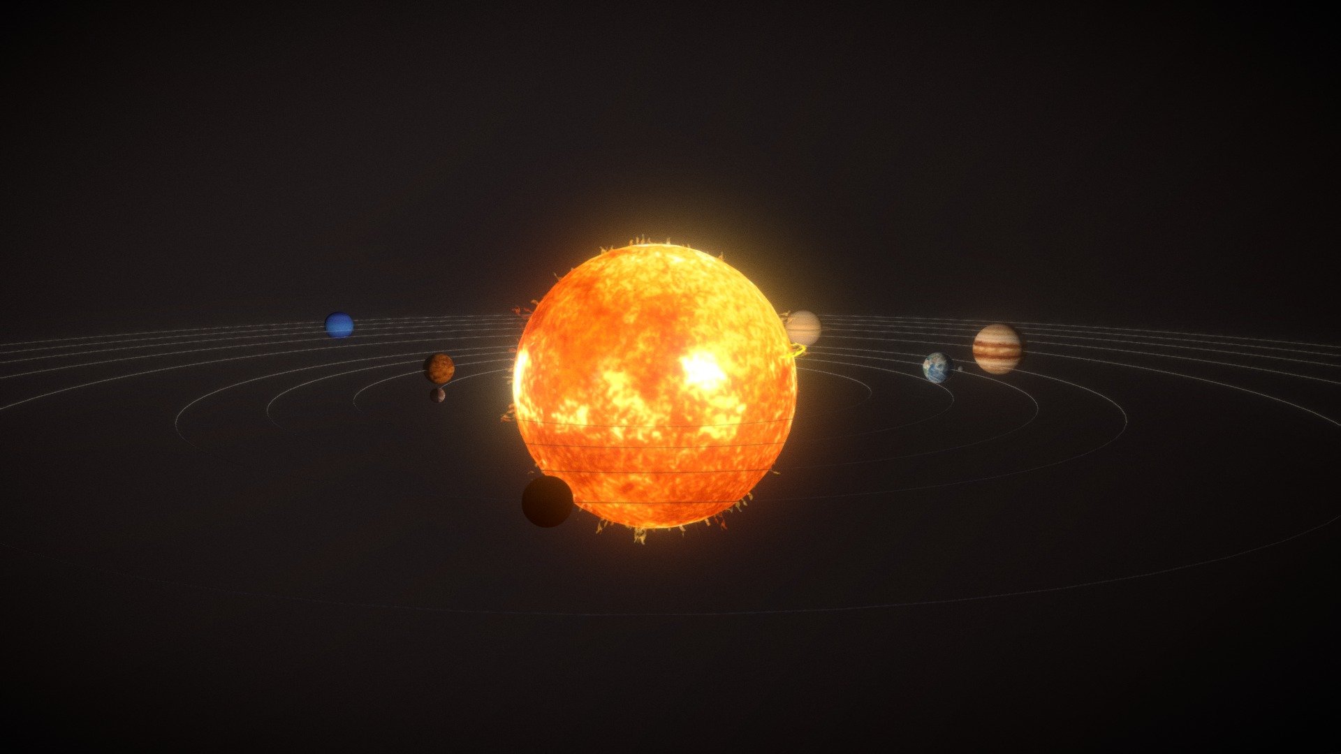 Système Solaire : quelles sont les 8 planètes qui gravitent autour