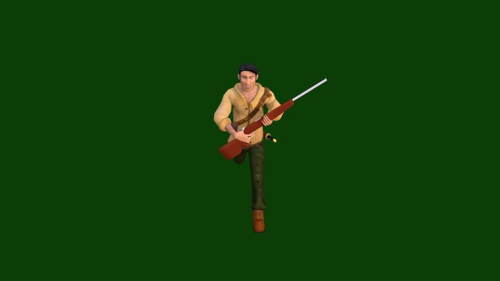 Running 3D Model