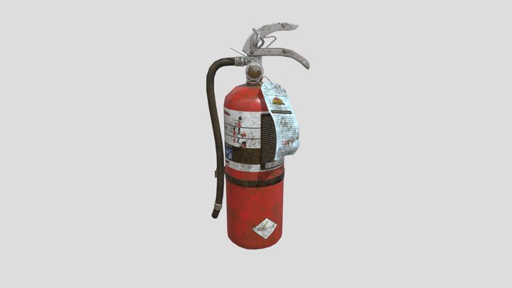 Fire_Extinguisher_Game 3D Model