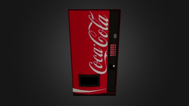 CityScene_prop_Vending machine 3D Model
