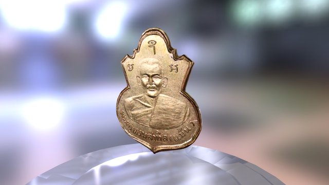 หลวงพ  ่อแม้น (พระครูธรรมสาทิศ) วัดใหญ่โพหัก 3D Model