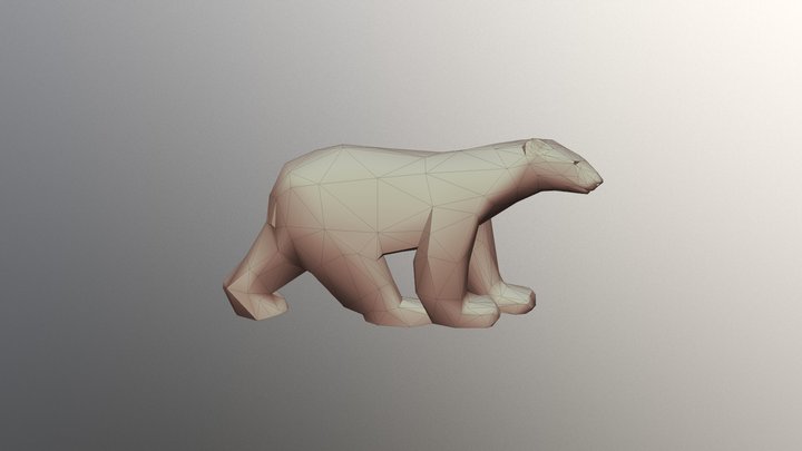 Polar Bear 3D Model