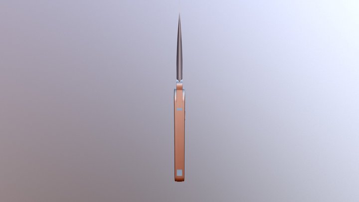 Victorinox Cadet Silver Knife 3D Model
