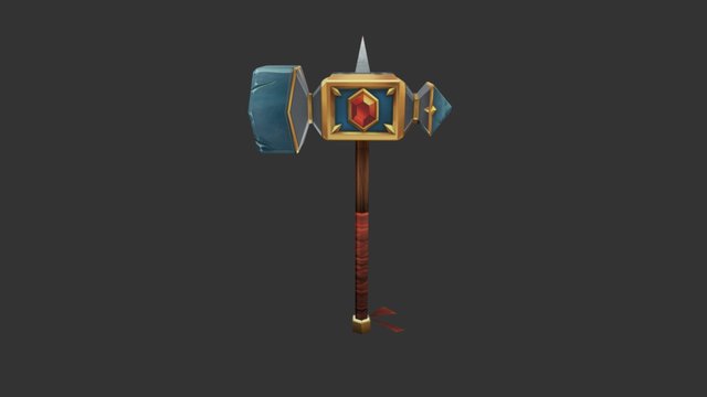 Warhammer Exercise (With Texture) 3D Model
