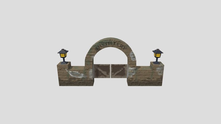 Assignment 1 - Gate 3D Model