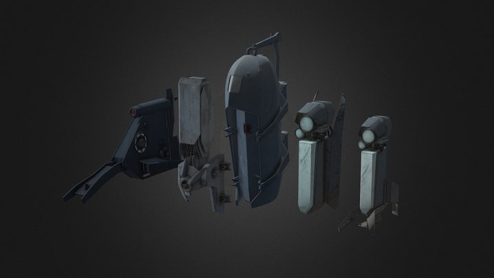 [PART 1]  COMBINE ASSETS 3D Model