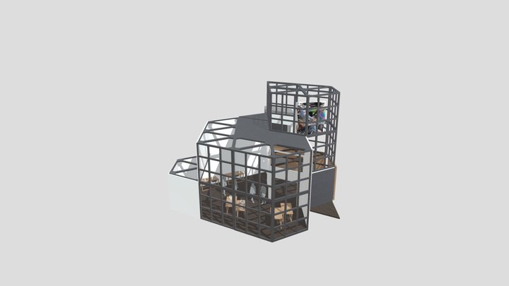 iZND NFT Gallery 3D Model