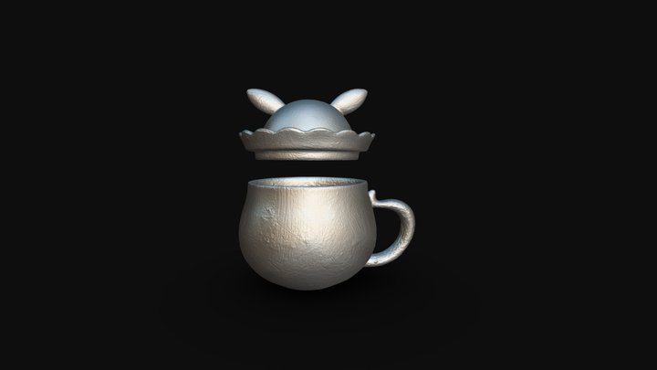 Photogrammetry | Jumpy Dumpty Klee Mug 3D Model