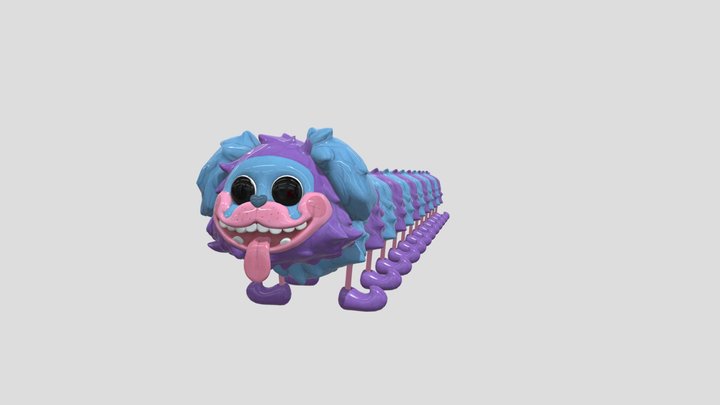 Poppy Playtime | PJ Pug-a-Pillar 3D Model