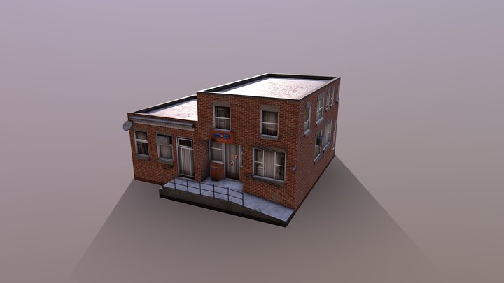 Post_office_v5 3D Model