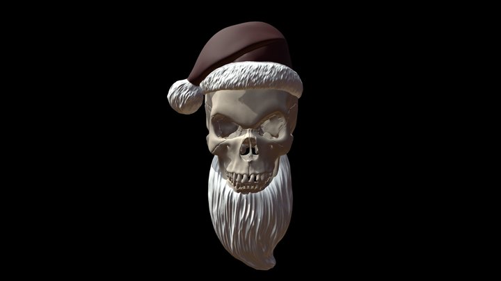 Santa Skull