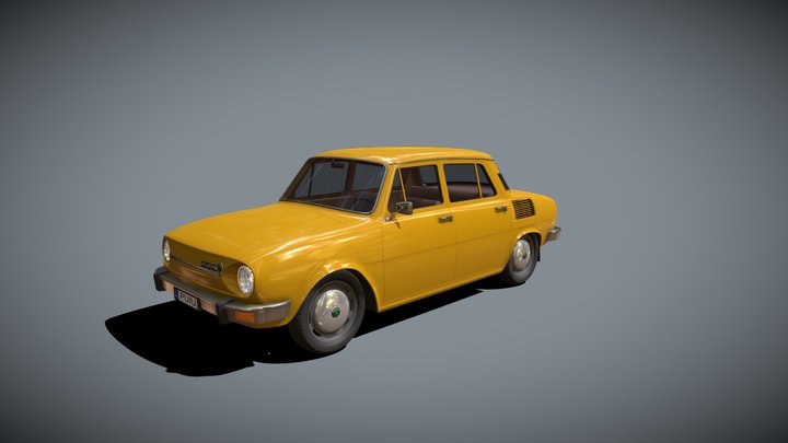 SKODA S 100 3D Model