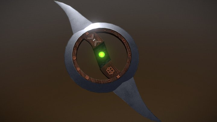 Tribal Haladie Disc 3D Model