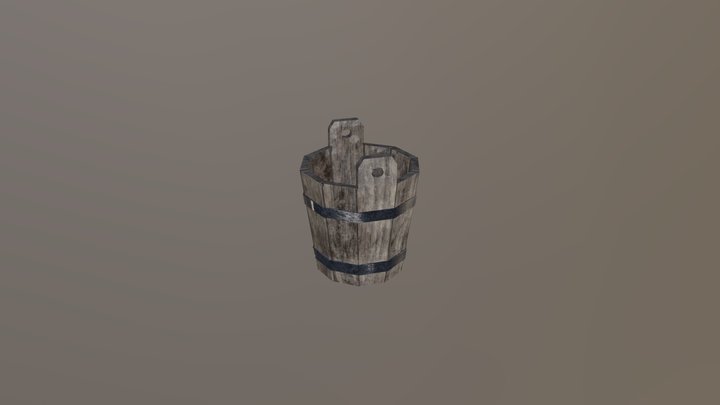 Simple_Bucket_A 3D Model