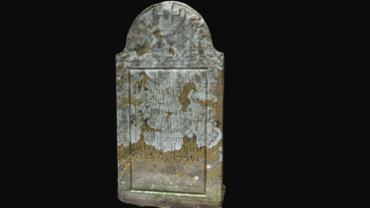 Hugh Loughnane (1703-80) Headstone – Modello 3D gratuito STL