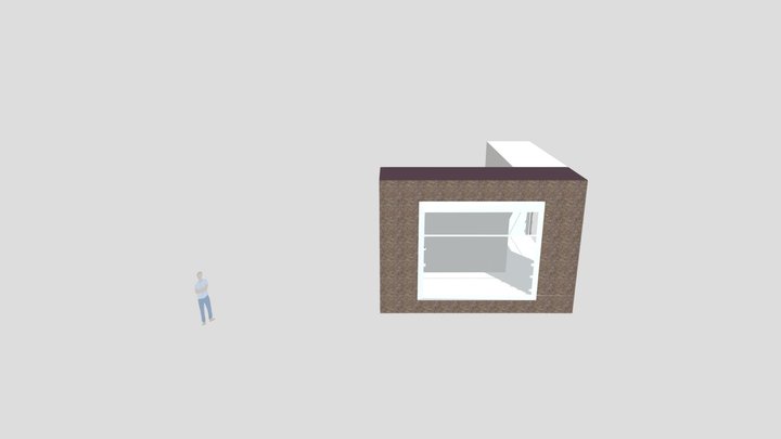 Etalage Bijenkorf Oefenen 3D Model