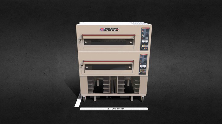 中部電機 – 烘焙設備首選品牌 PRO 200 IAB CG 0802 3D Model