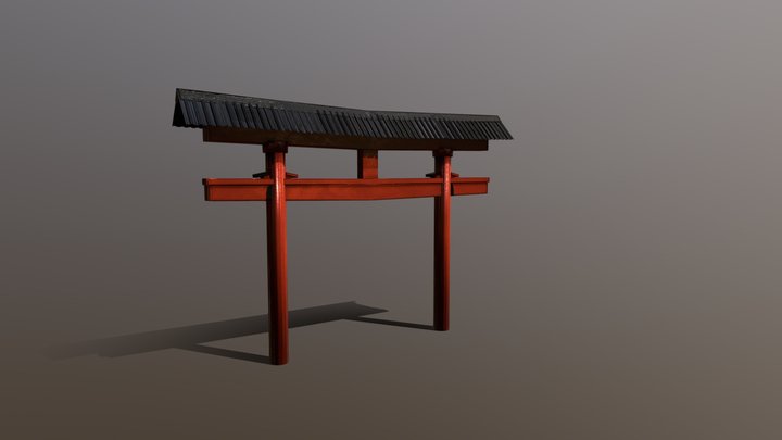 Tori Gate 3D Model