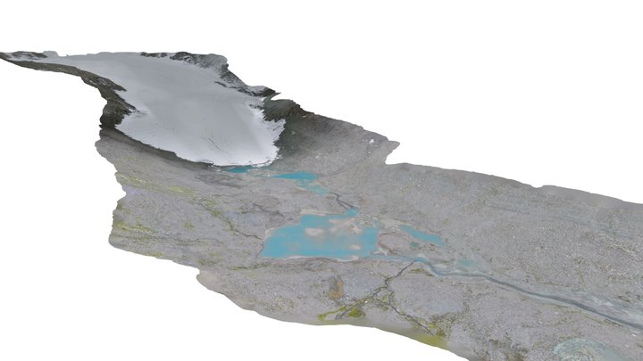 Glacier Baounet 3D Model