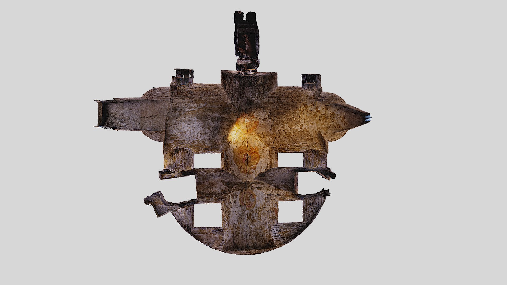 Plafond de la Crypte, Chapelle st-Yves