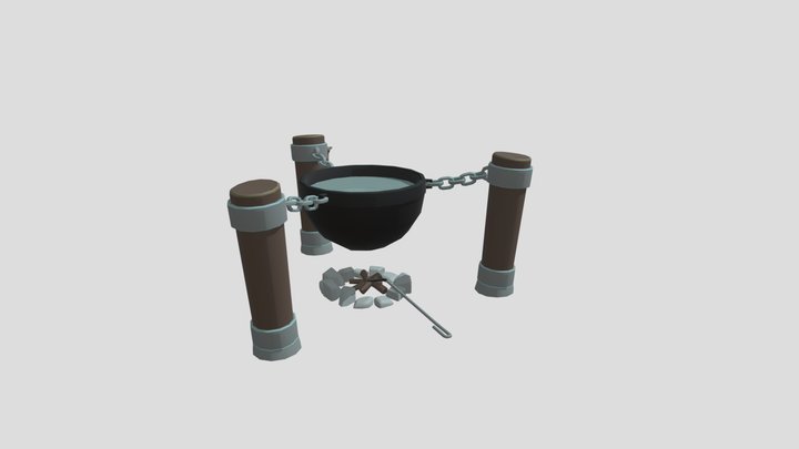 Claudron 3D Model