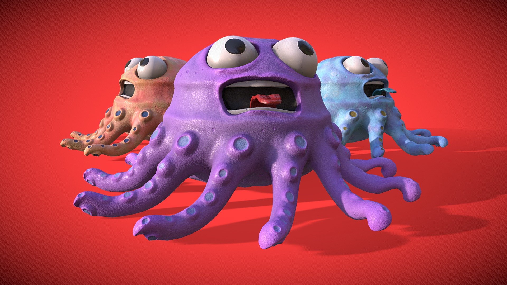 Very Worried Octopus Toys