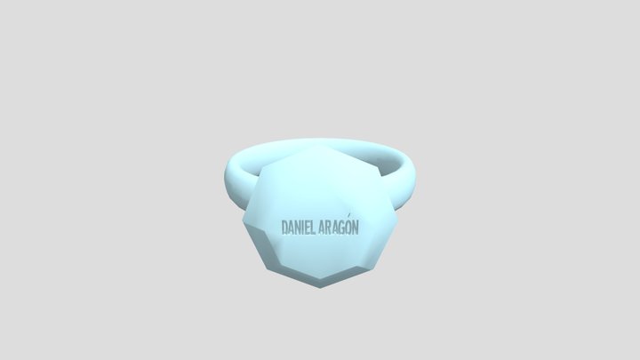 Diamond Ring 3D Model