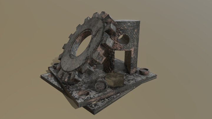 Scrap Metal 3D Model