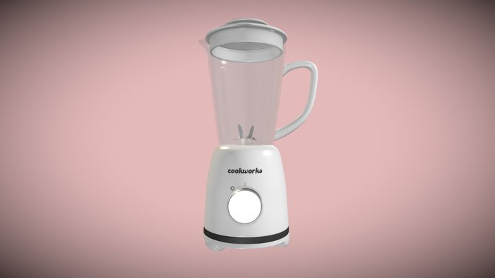 Kitchen Blender 3D Model