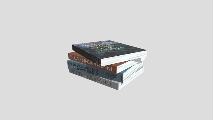 Books 3D Model