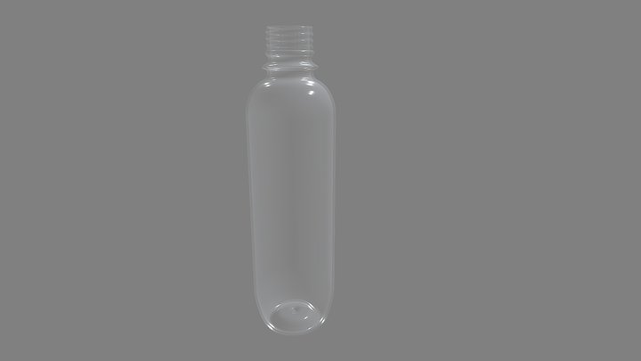 frasco transparente 3D Model