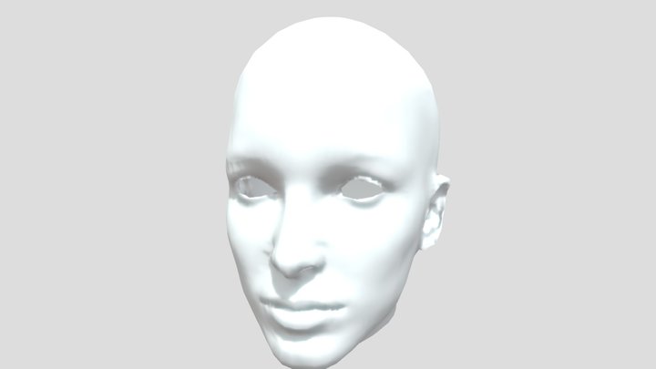 Davis_ Head_LP 3D Model