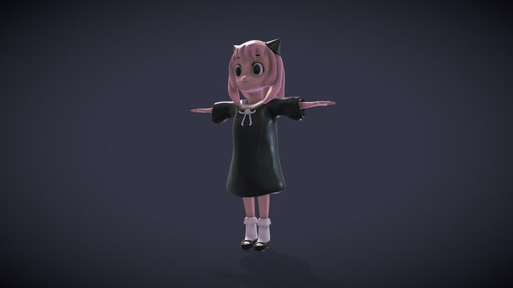 Anya 3D Model