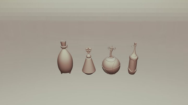 Potion 3D Model