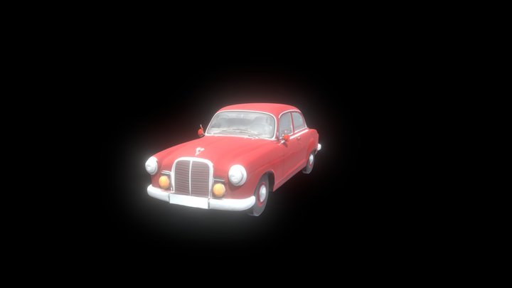 Mercedes W120 3D Model