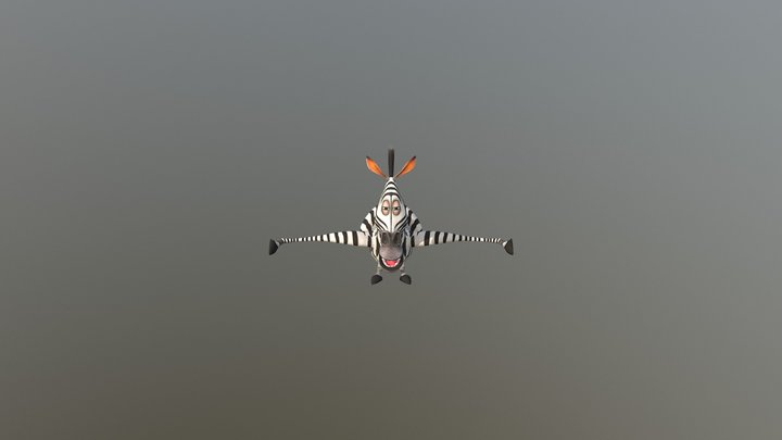 Zebra 3D Model