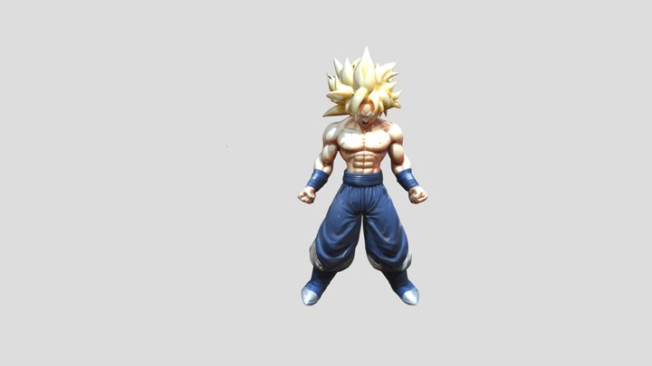 Super_ Saiya_ Jin_guer_FREE 3D Model