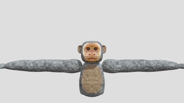 Capuchin vr playermodel 3D Model
