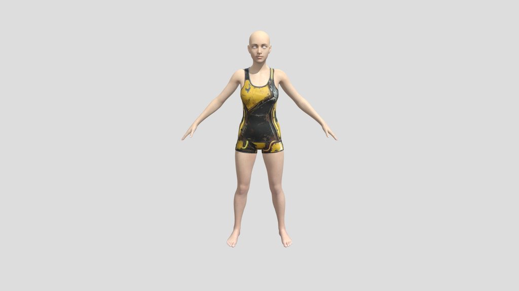 Daz3d Genesis 8 Female Cyberpunk Wear