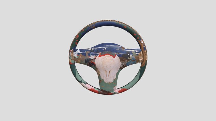 Steering Wheel No 000 3D Model