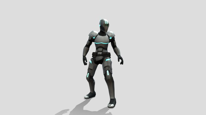 Sol Outlaw - Player Character 3D Model