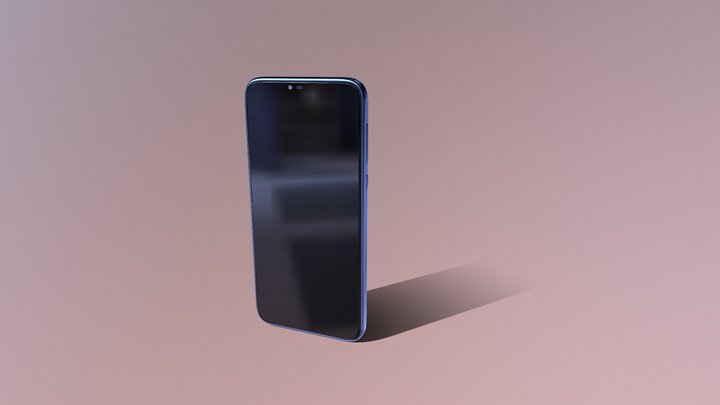 Xiaomi Mi 8 Lite 3D Model
