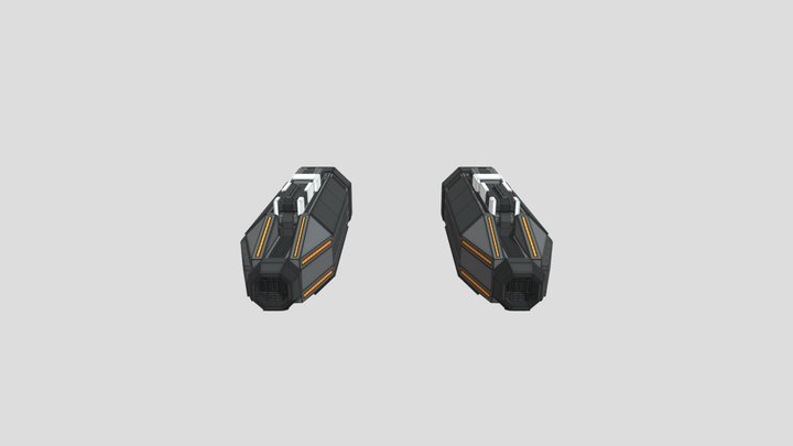 【CO-08/BoosterCanon】 3D Model