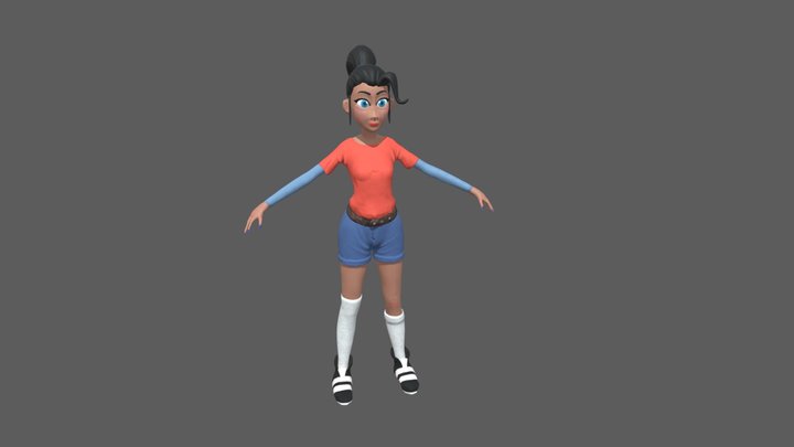 Personagem_Entrega (Carlos Daniel) 3D Model